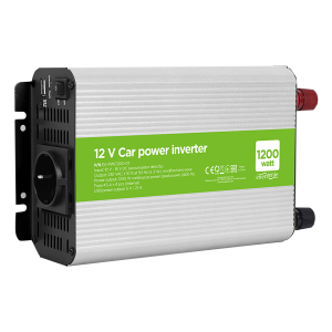 Μετατροπέας Ισχύος Αυτοκινήτου ENERGENIE Με Μονή Πρίζα 12V 1200W