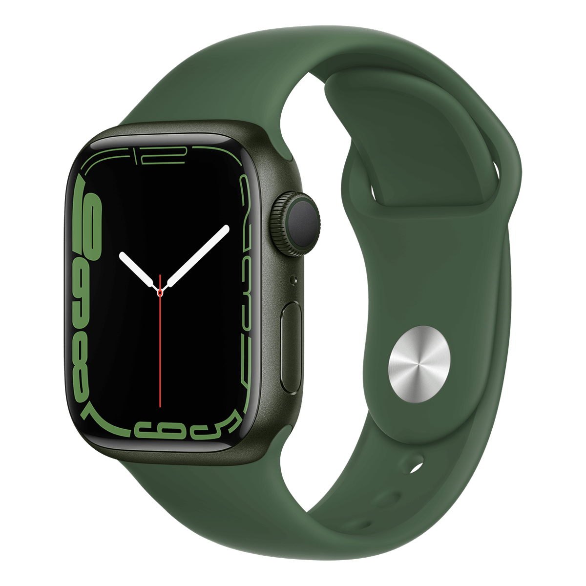 APPLE Watch Series 7 41mm Aluminum Green Sport Band - 2