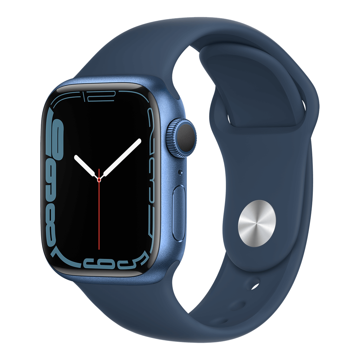 APPLE Watch Series 7 41mm Aluminum Blue Sport Band - 2