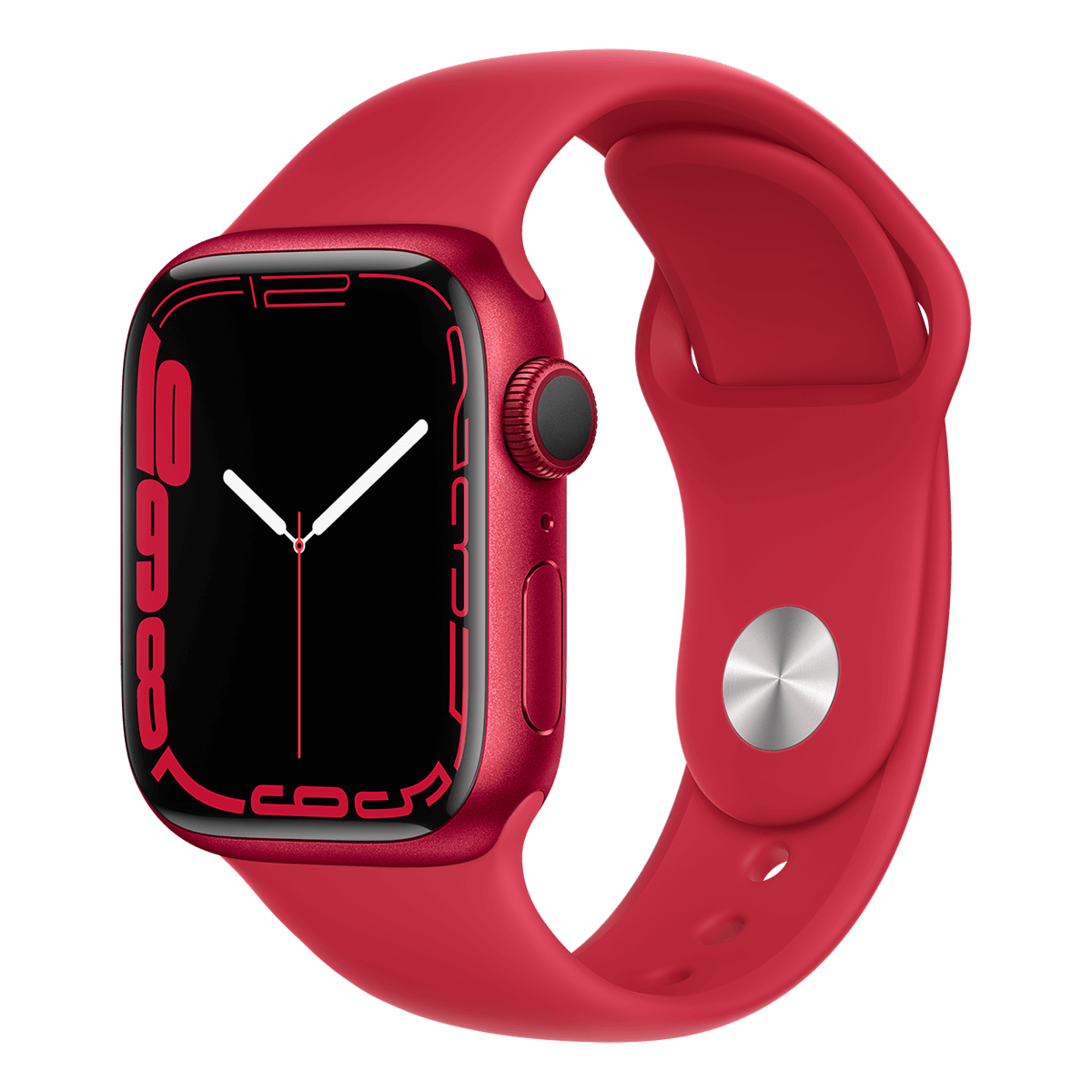 APPLE Watch Series 7 41mm Aluminum Red Sport Band - 2