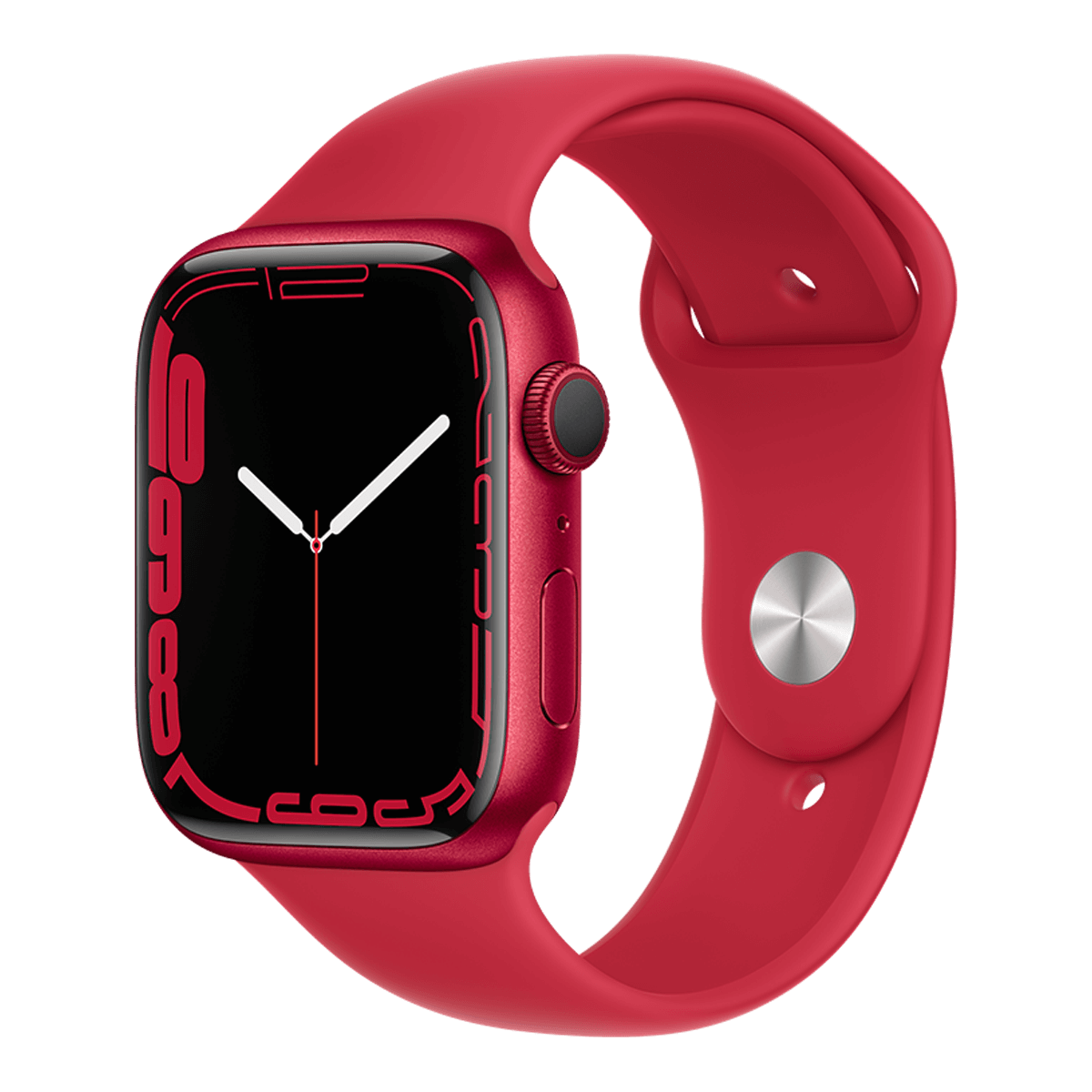 APPLE Watch Series 7 45mm Aluminum Red Sport Band - 2