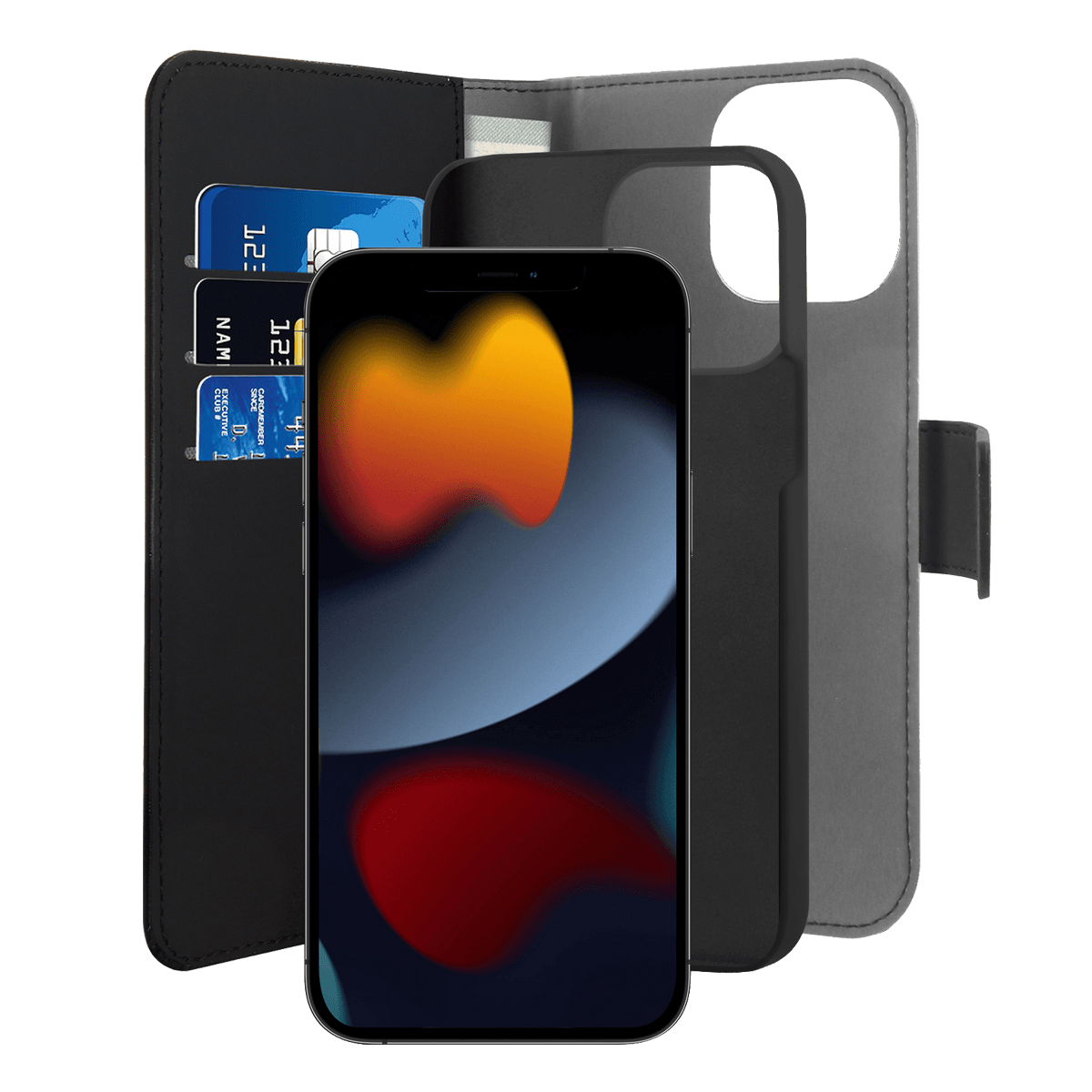 Θήκη PURO Custodia Detachable για iPhone 13 Pro Μαύρη