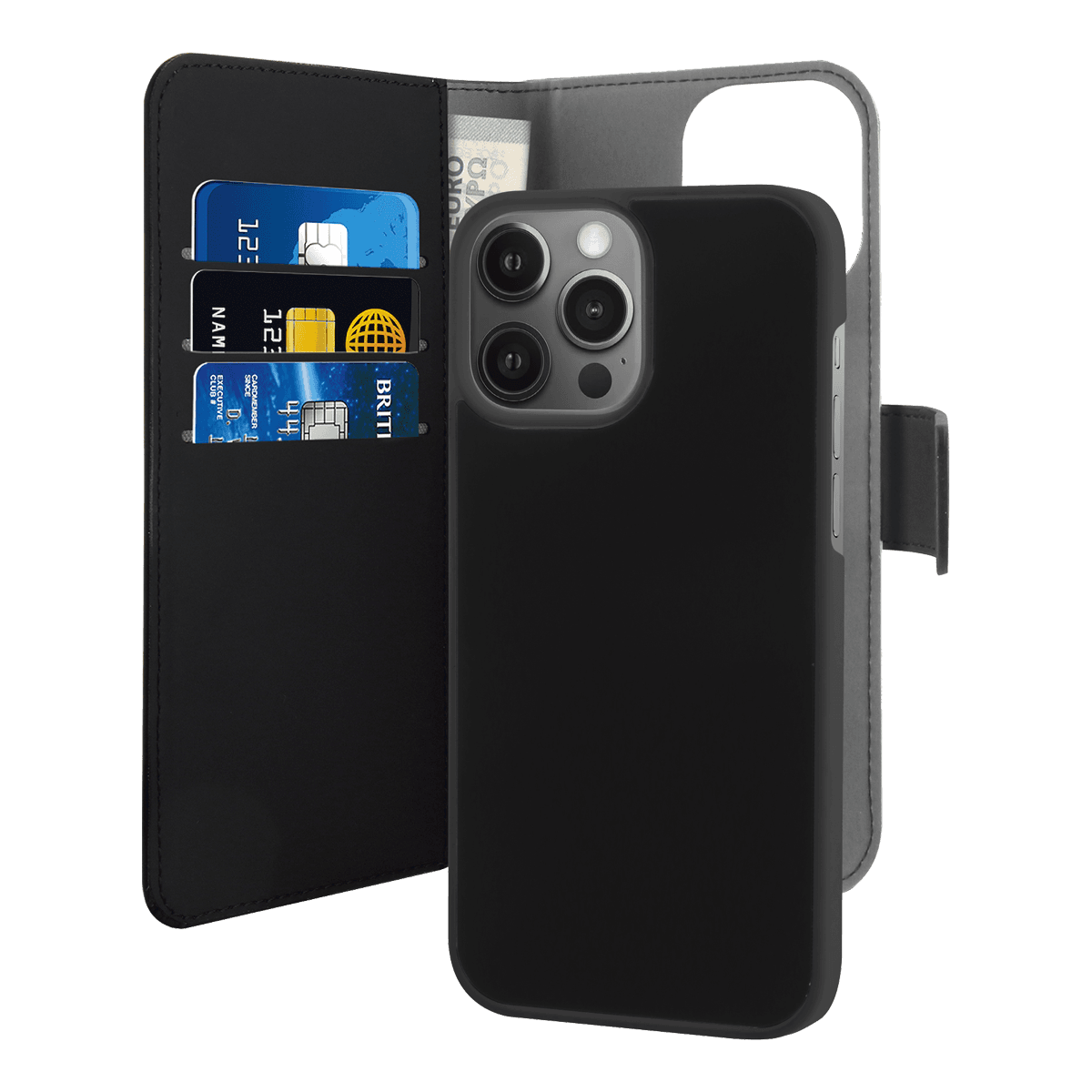 Θήκη PURO Custodia Detachable για iPhone 13 Pro Μαύρη - 2