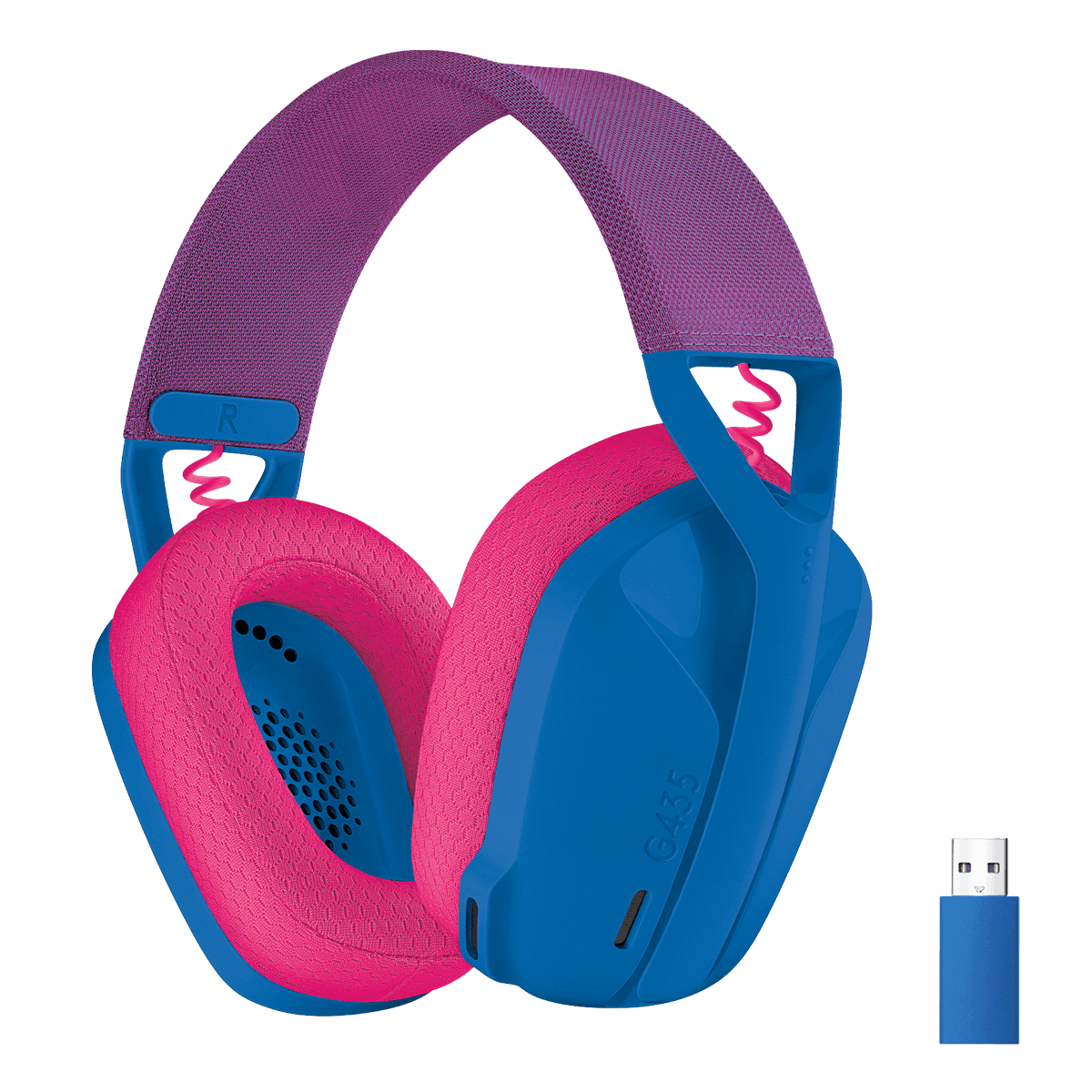 Ασύρματο Gaming Headset LOGITECH G435 Lightspeed Μπλε