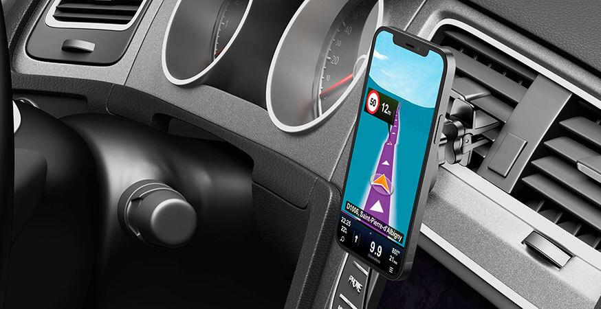 Car Mount with Wireless Charging CELLULAR LINE Touch Air Mag with MagSafe