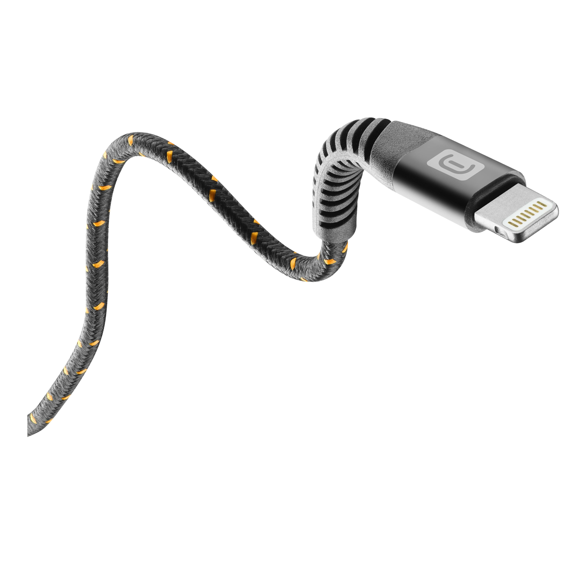 Καλώδιο CELLULAR LINE Tetraforce Lightning 1 Μέτρο Μαύρο - 2