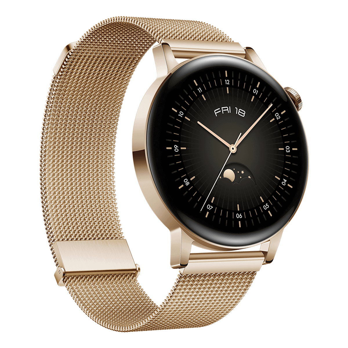 HUAWEI Watch GT 3 Elegant Χρυσαφί Smartwatch - 2