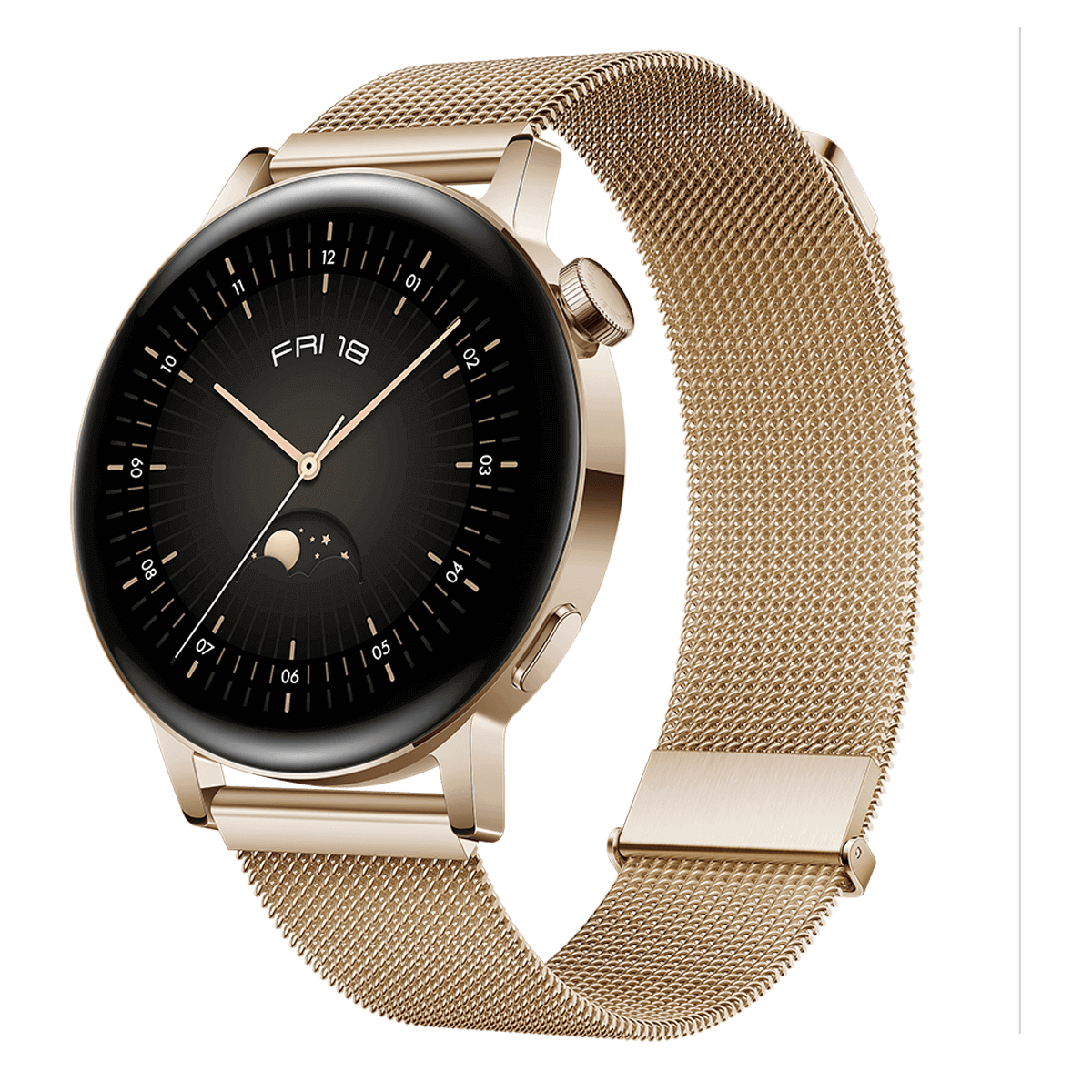 HUAWEI Watch GT 3 Elegant Χρυσαφί Smartwatch - 3