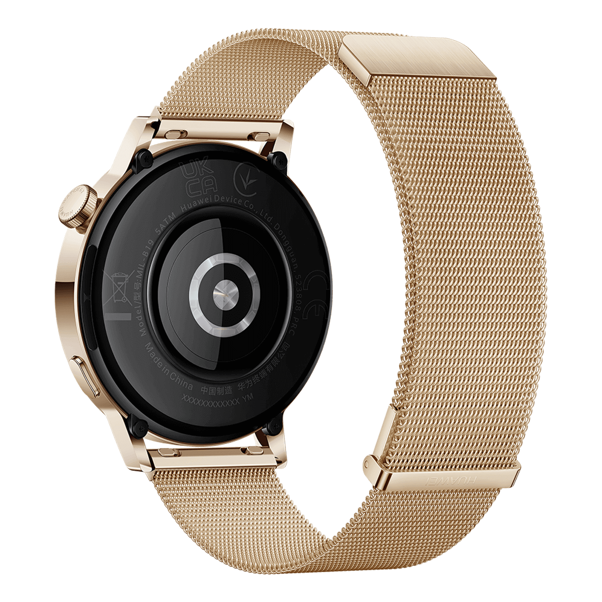 HUAWEI Watch GT 3 Elegant Χρυσαφί Smartwatch - 4