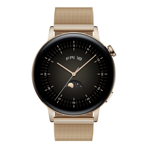 HUAWEI Watch GT 3 Elegant Χρυσαφί Smartwatch