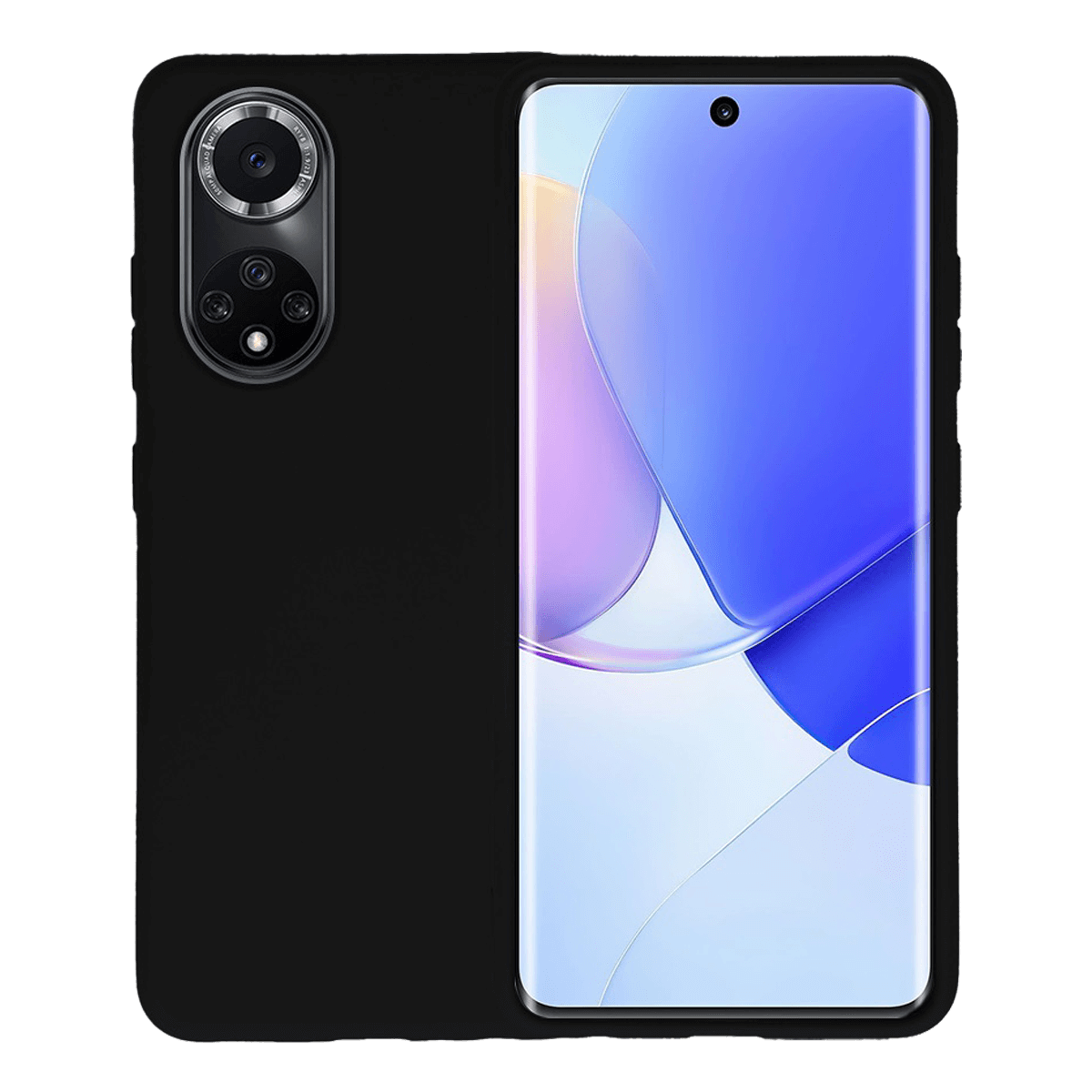Θήκη Σιλικόνης COSY για HUAWEI Nova 9 Μαύρη - 3