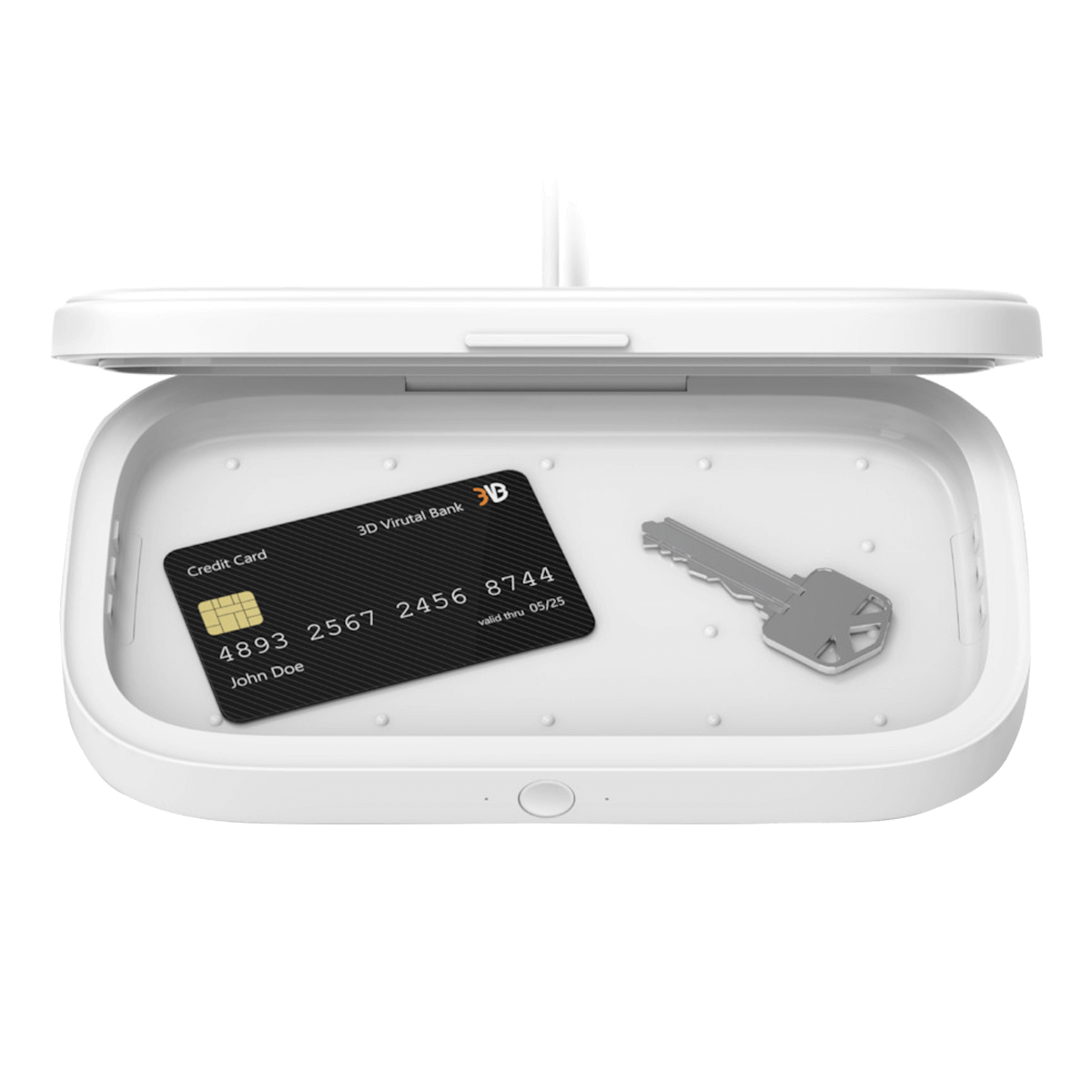 Ασύρματος Φορτιστής & Αποστειρωτής UV Sanitizer BELKIN Λευκό - 3