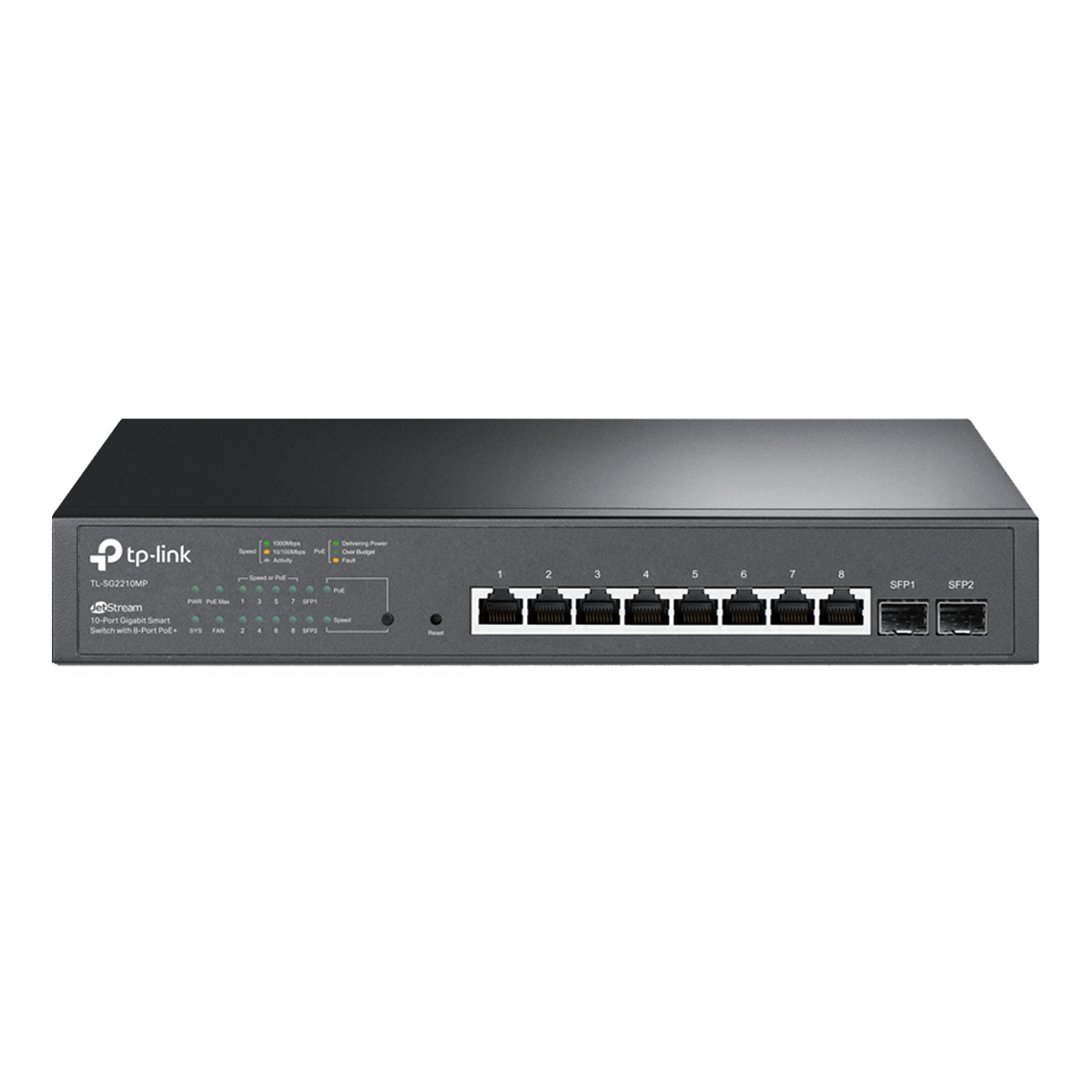 TP-LINK TL-SG2210MP 8 Port PoE+ Switch