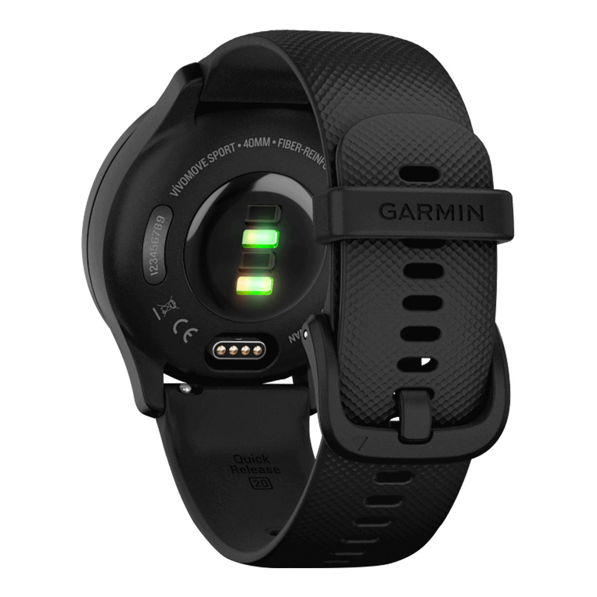 GARMIN Vivomove Sport Black Smartwatch - 4