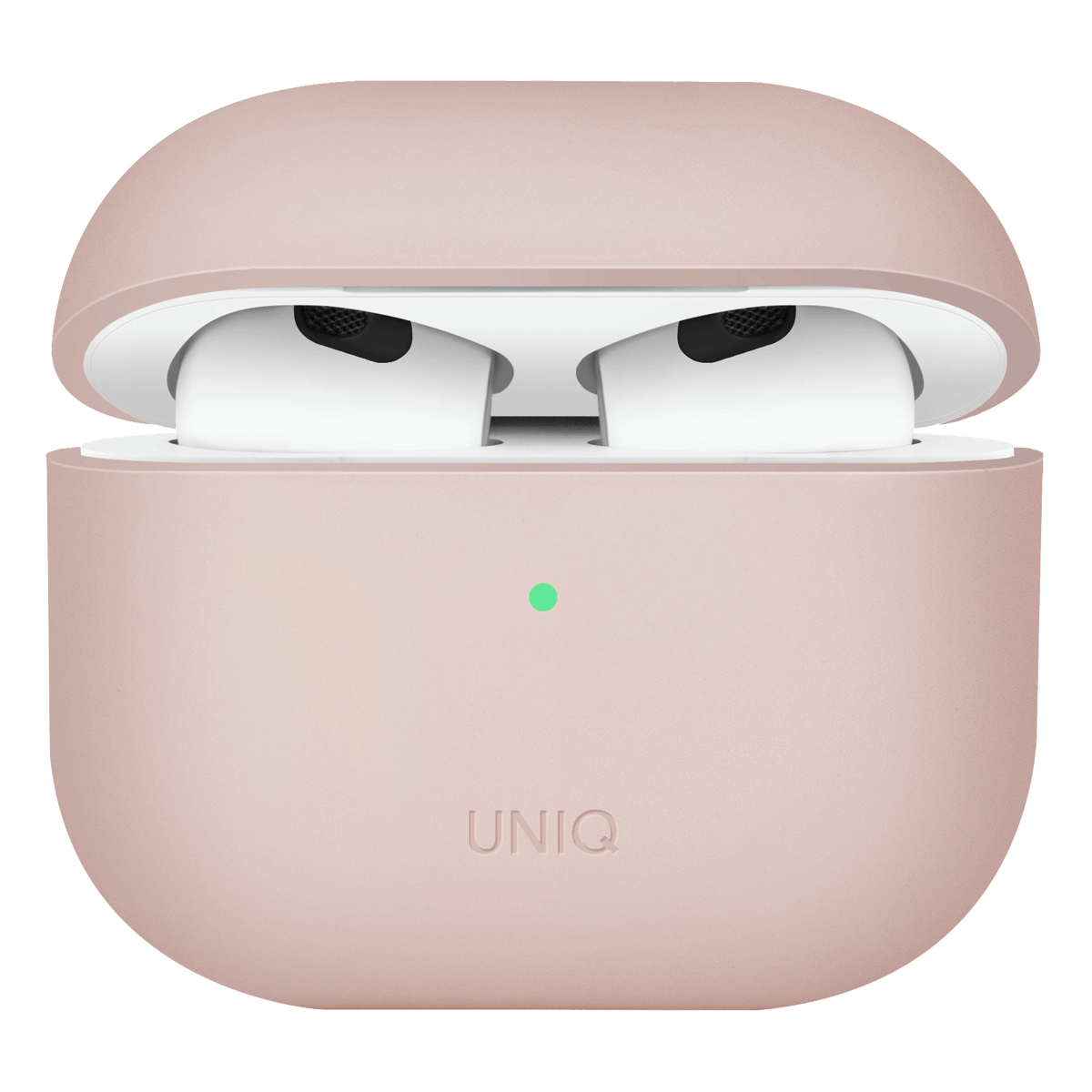 Θήκη Σιλικόνης UNIQ Lino Hybrid για AirPods 3rd Generation Ροζ