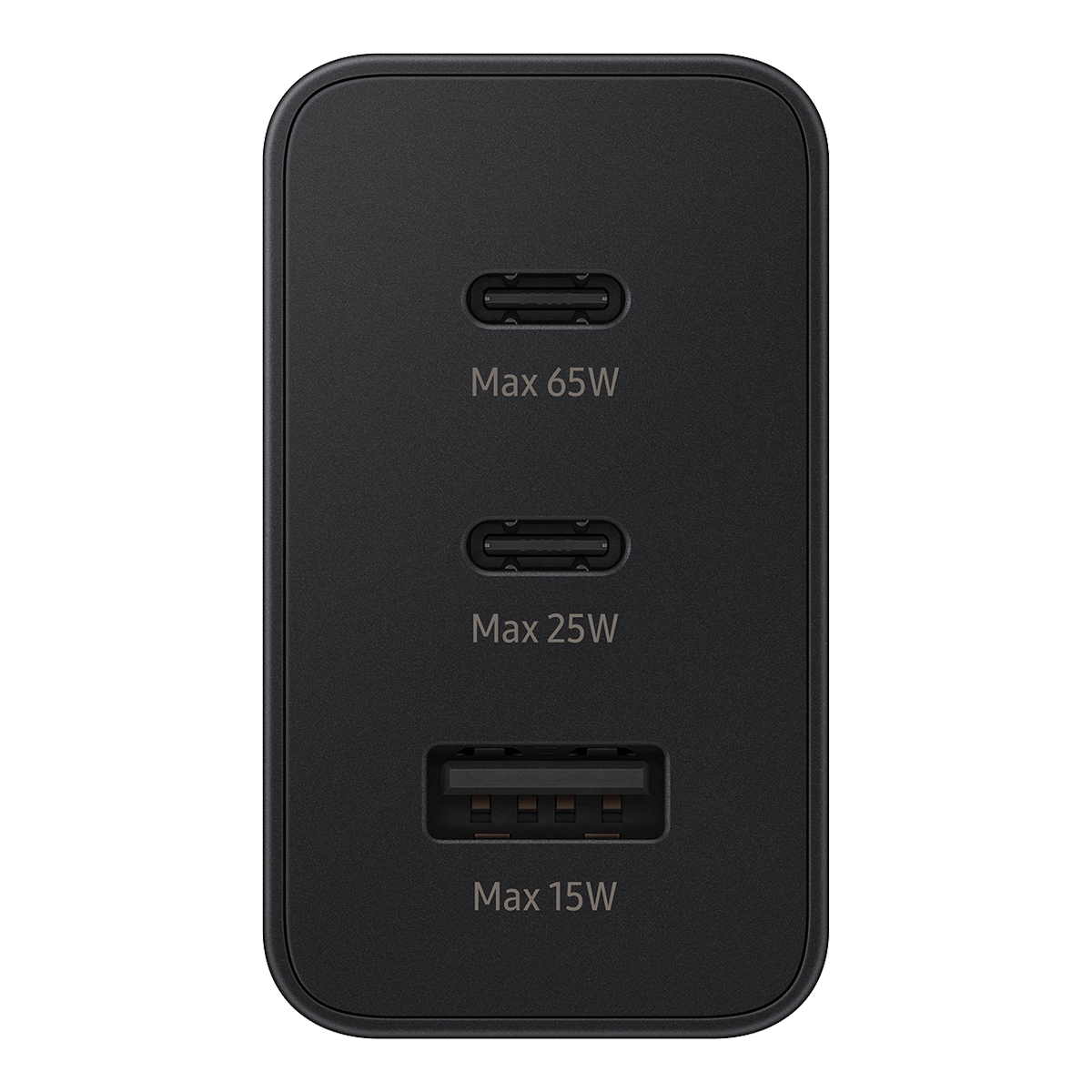 Φορτιστής Ταξιδίου SAMSUNG Trio 65W Μαύρο - 2