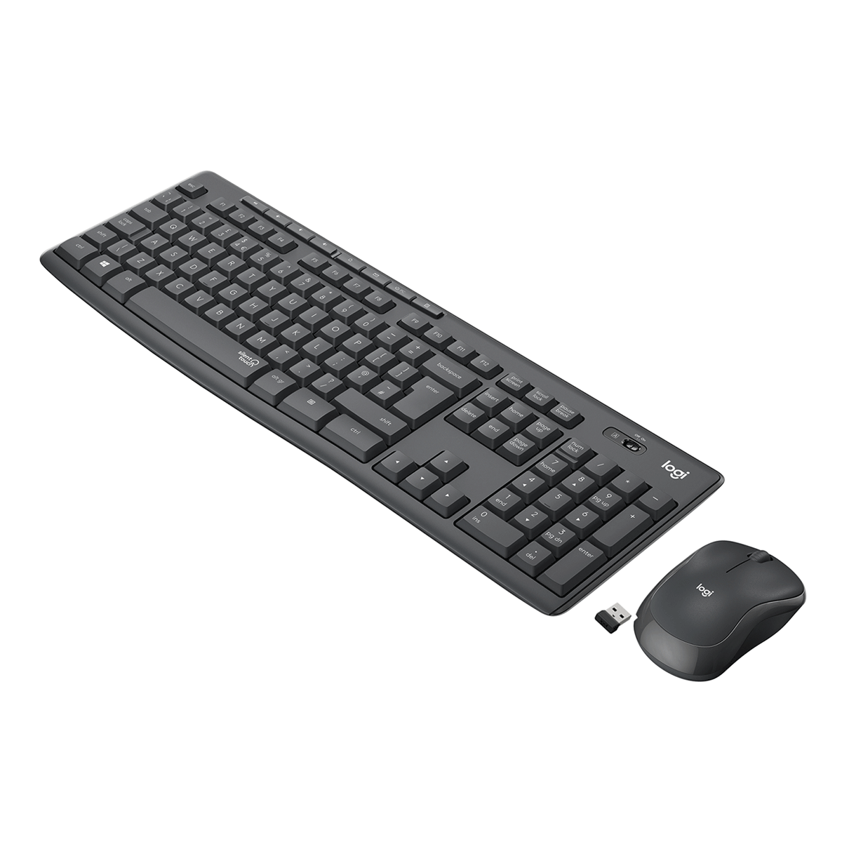 Σετ Desktop Ασύρματο Πληκτρολόγιο & Ασύρματο Ποντίκι LOGITECH MK295 Silent