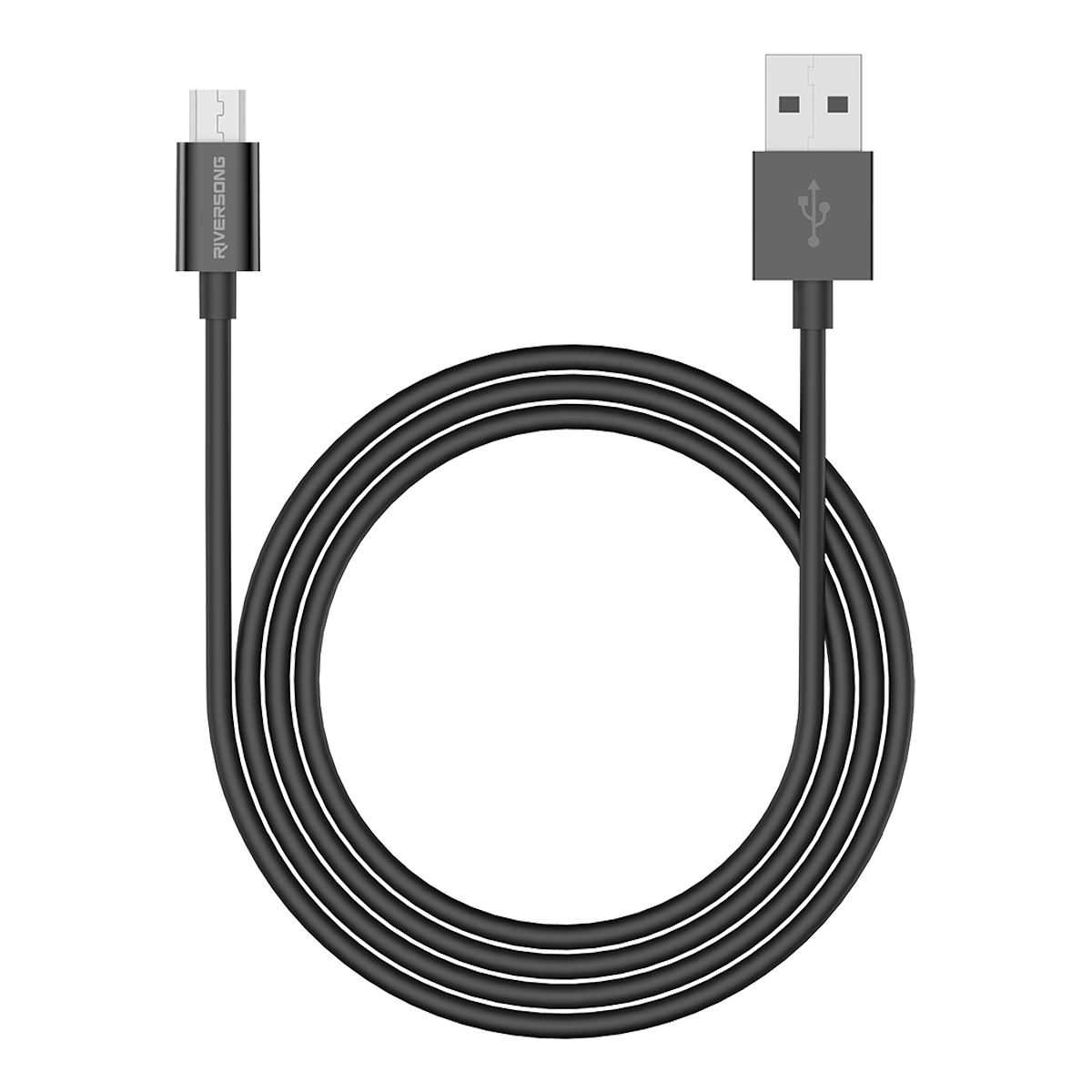 Καλώδιο RIVERSONG Micro USB Lotus 08 CM71 1.2 Μέτρα Μαύρο
