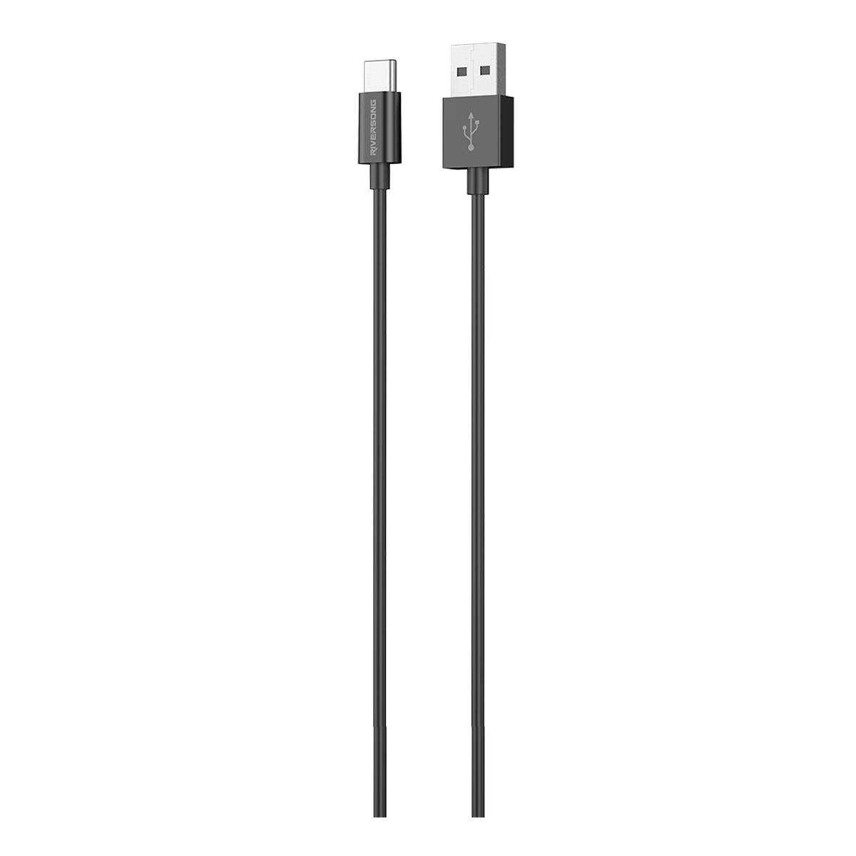 Καλώδιο RIVERSONG USB Type-C Lotus 08 CT71 1.2 Μέτρα Μαύρο - 2