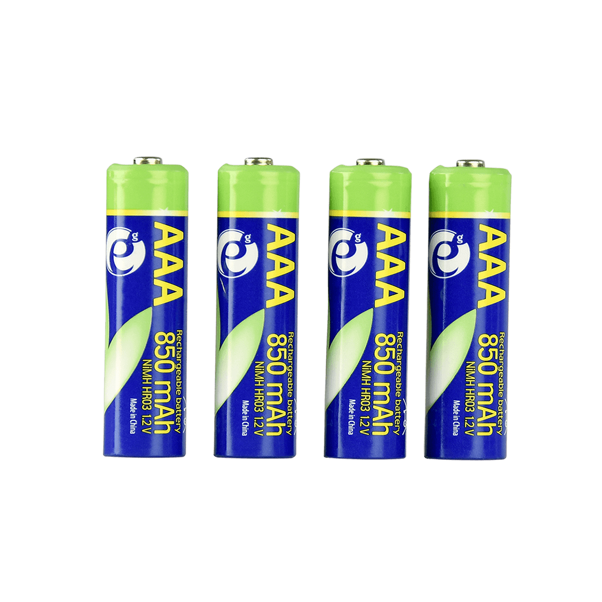 Επαναφορτιζόμενες Μπαταρίες ENERGENIE Ni-Mh AAA 850mAh (4 Τεμάχια)