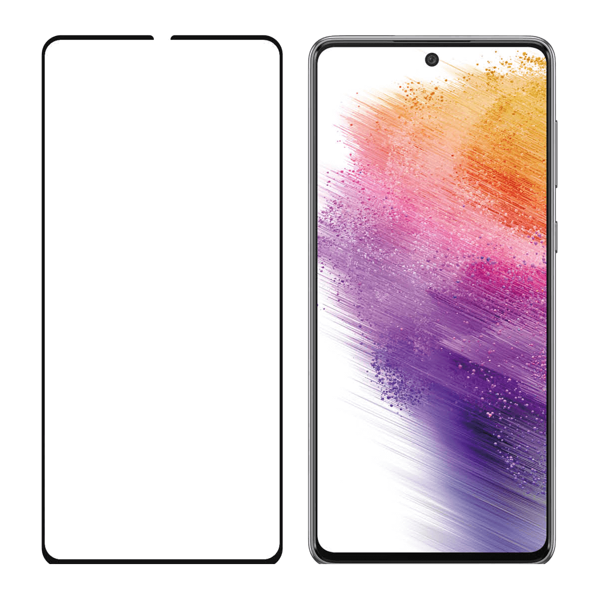 Γυαλί Προστασίας Οθόνης με Πλαίσιο PANZERGLASS Case Friendly για SAMSUNG Galaxy A73 5G