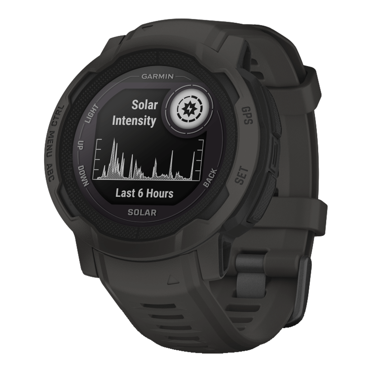 GARMIN Instinct 2 Solar Graphite Smartwatch - 3