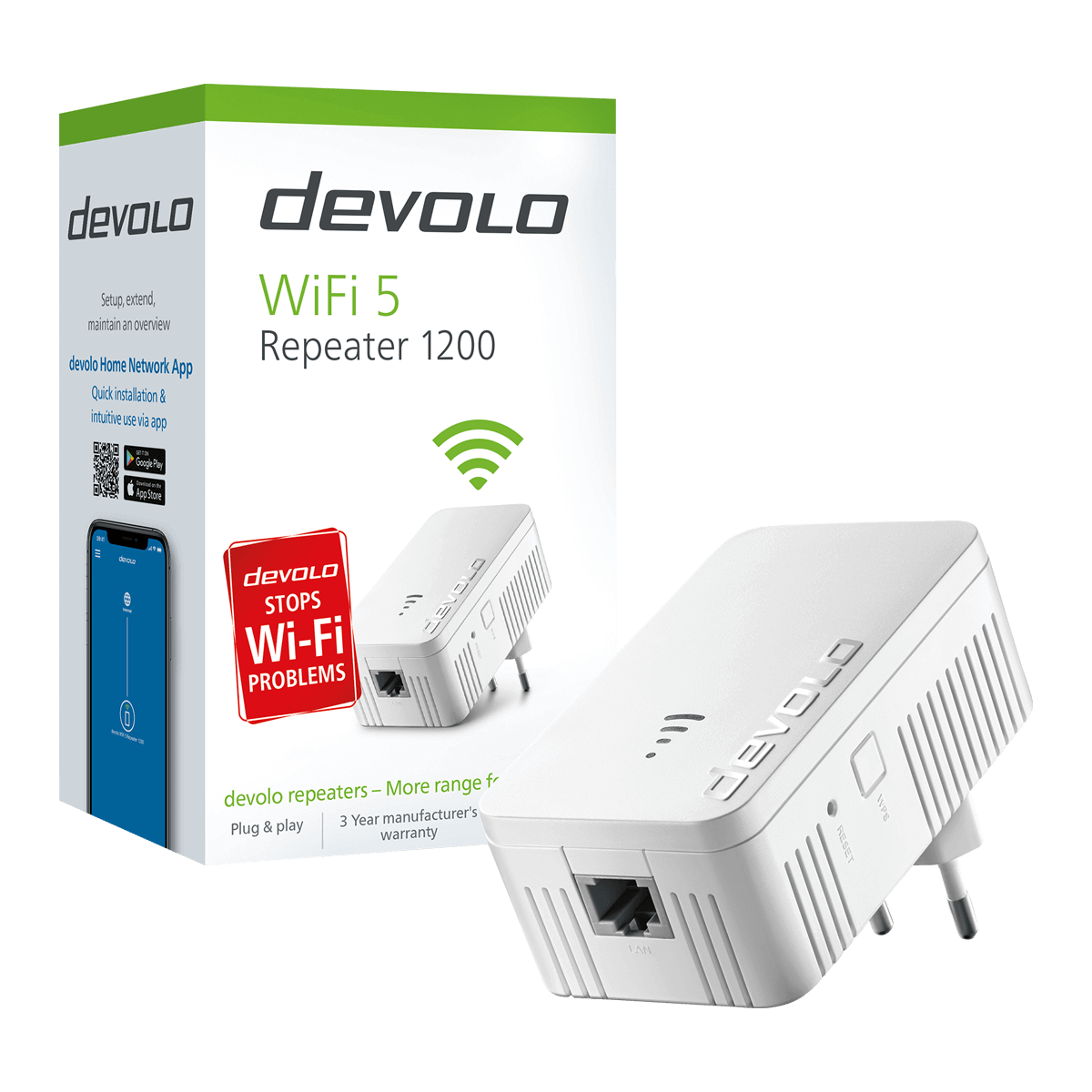 DEVOLO Wi-Fi 5 Repeater 1200