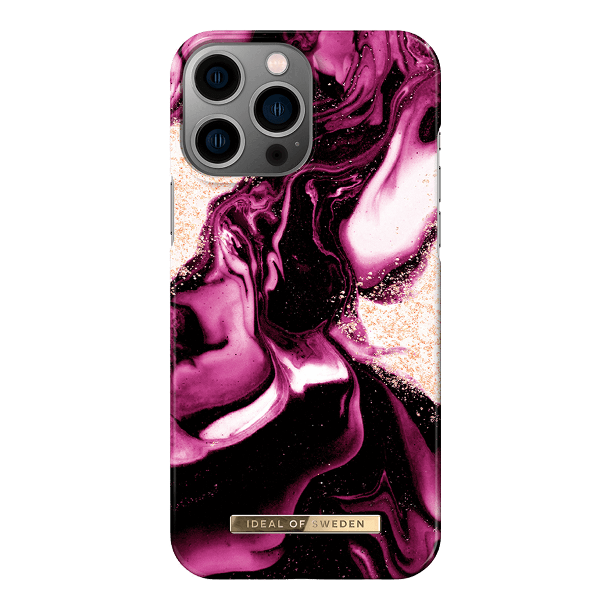 Θήκη IDEAL OF SWEDEN για iPhone 13 Pro Max Golden Ruby Marble