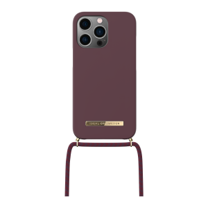 Θήκη IDEAL OF SWEDEN Ordinary Necklace για iPhone 13 Pro Deep Cherry