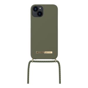 Θήκη IDEAL OF SWEDEN Ordinary Necklace για iPhone 13 Cool Khaki