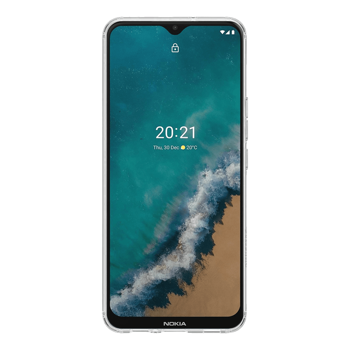Διά φανη Θήκη + Γυαλί Προστασίας Οθόνης COSY για NOKIA G50 - 3