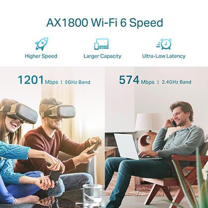 TP-LINK RE605X AX1800 Wi-Fi Range Extender