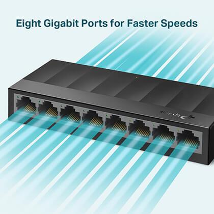 TP-LINK LS1008G 8-Port Gigabit Switch