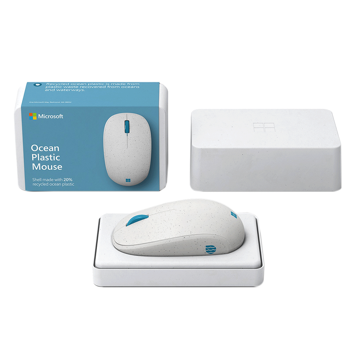 Ασύρματο Ποντίκι MICROSOFT Ocean Plastic Bluetooth - 4