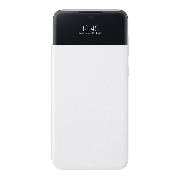 Θήκη S View Wallet SAMSUNG Galaxy A33 5G Λευκή