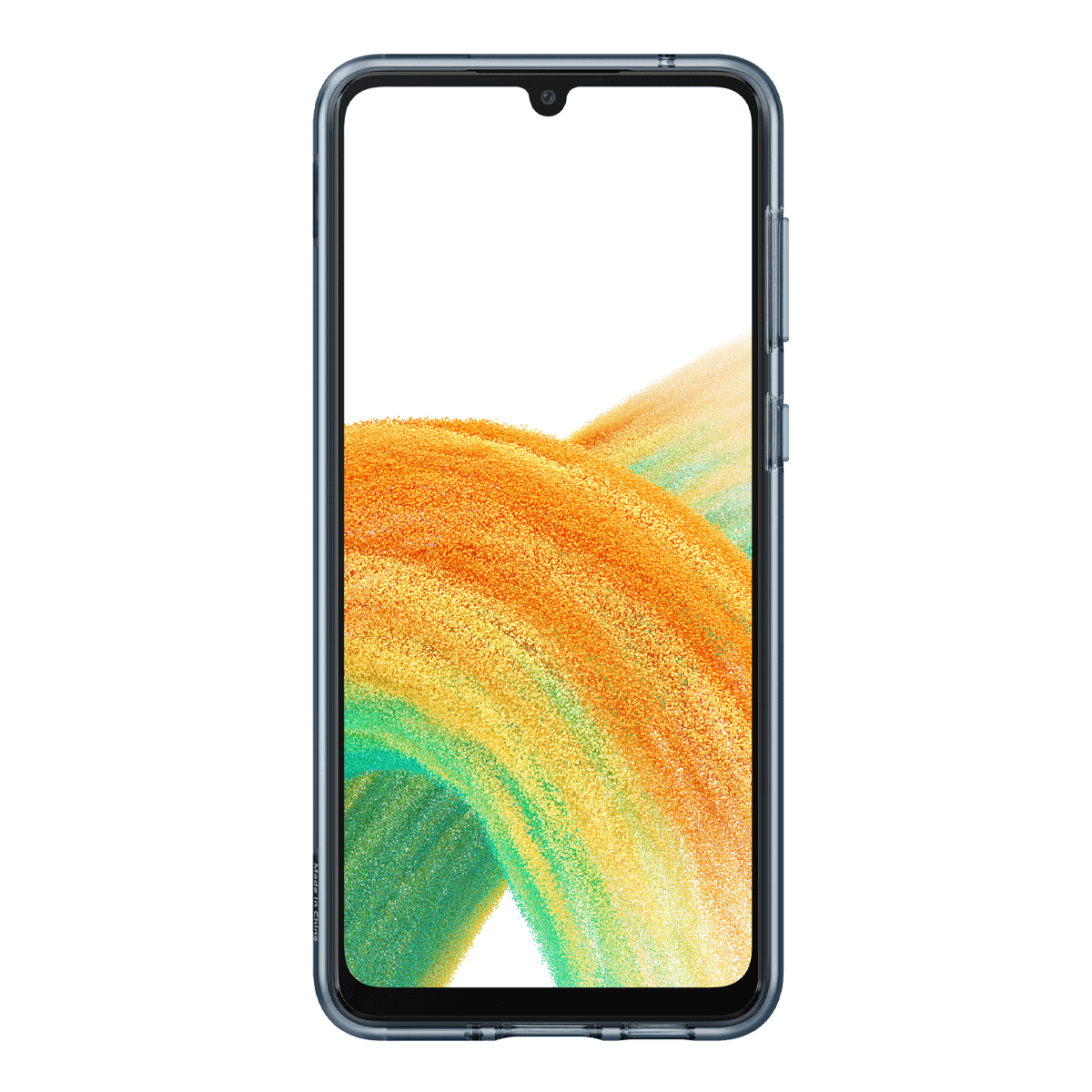 Θήκη Slim Strap Cover SAMSUNG Galaxy A33 5G με Λουράκι Μαύρη - 2