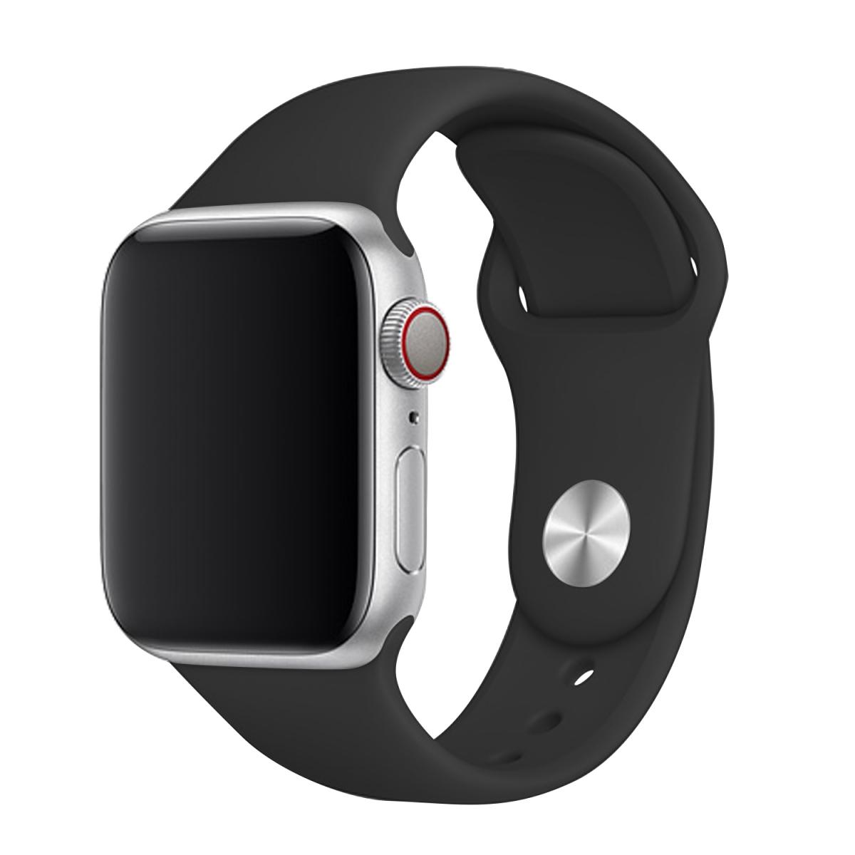 Λουράκι Σιλικόνης COSY Sport Band για APPLE Watch 38/ 40mm Black - 2