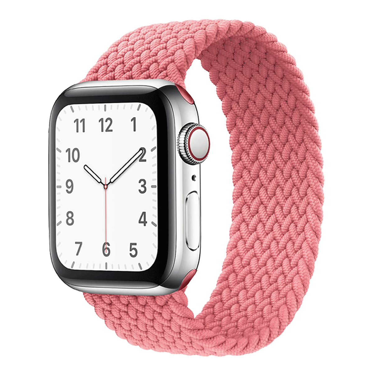 Λουράκι COSY Braided για APPLE Watch 42/ 44/ 45mm Ροζ