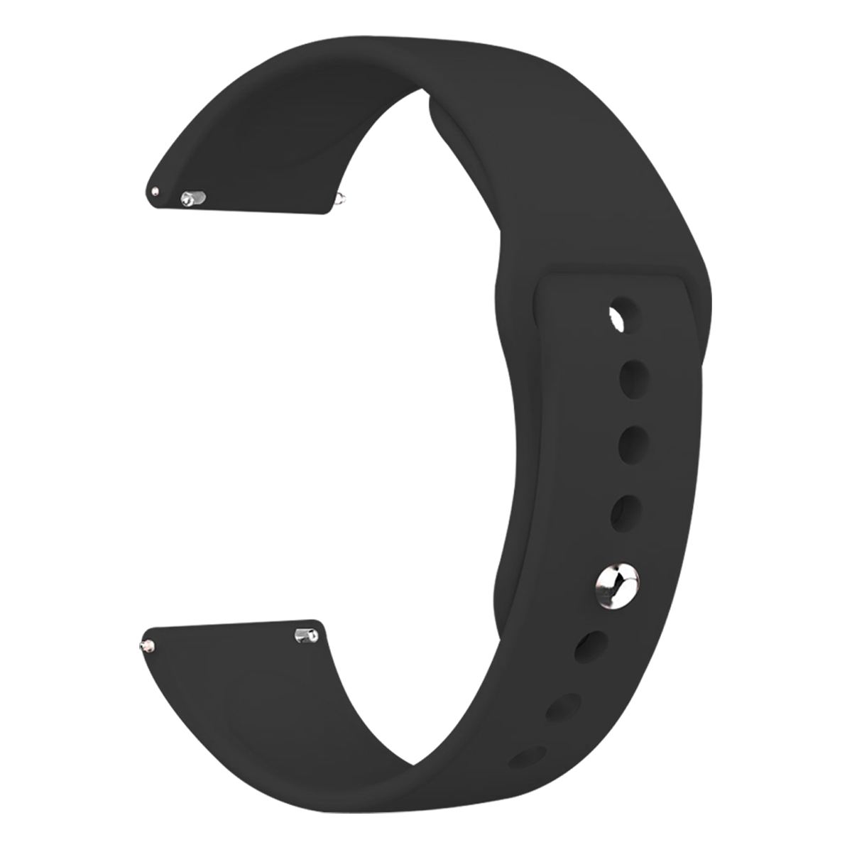 Universal Λουράκι Σιλικόνης COSY Sport Band για Watch 22mm Black