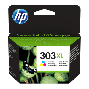 HP δοχείο μελάνης 303XL 3 χρωμάτων Instant Ink