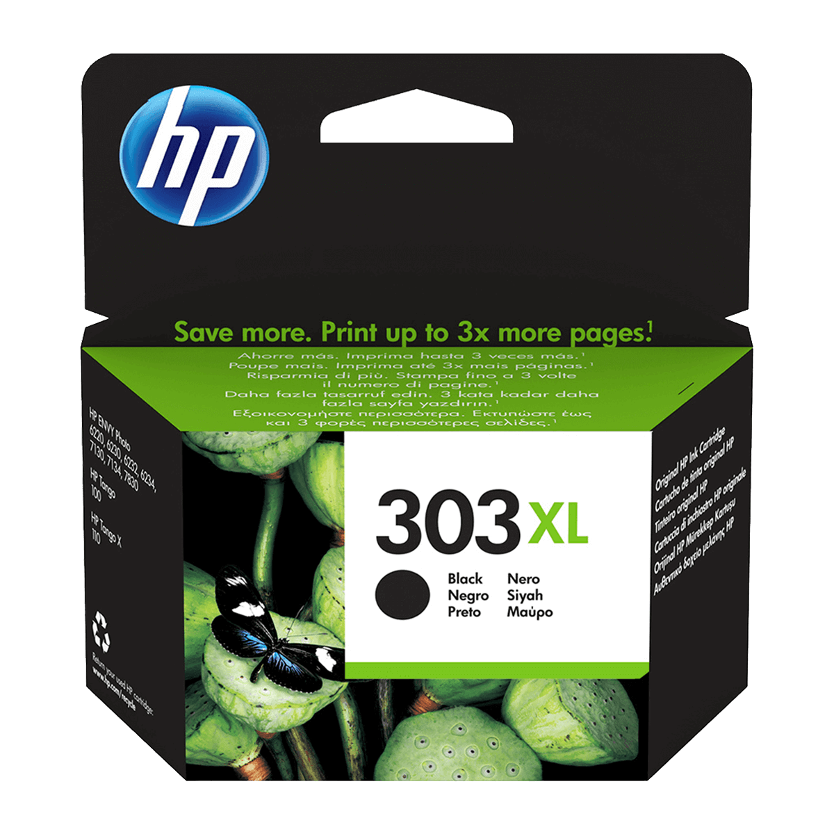 HP δοχείο μελάνης 303XL Μαύρο Instant Ink - 2