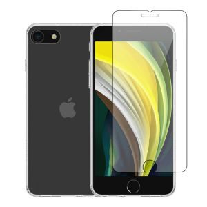 Διάφανη Θήκη + Γυαλί Προστασίας Οθόνης COSY για iPhone 6/ 7/ 8/ iPhone SE 2rd Gen/ 3rd Gen