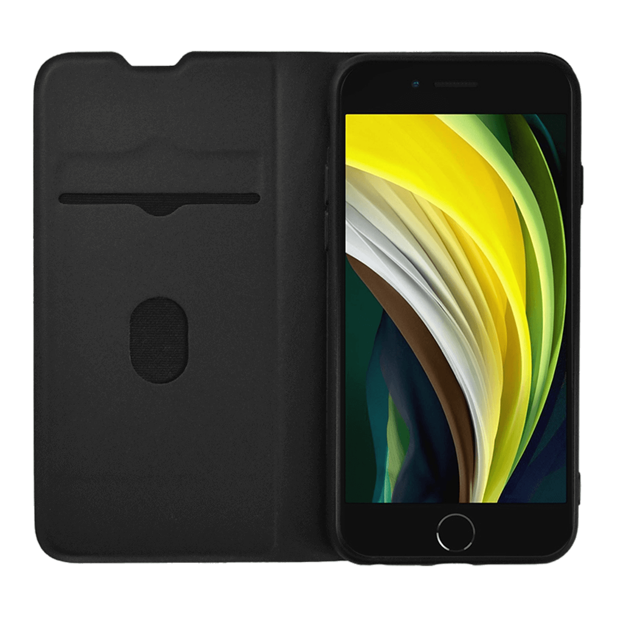Θήκη Book COSY για iPhone 6/ 7/ 8/ iPhone SE 2rd Gen/ 3rd Gen Μαύρη