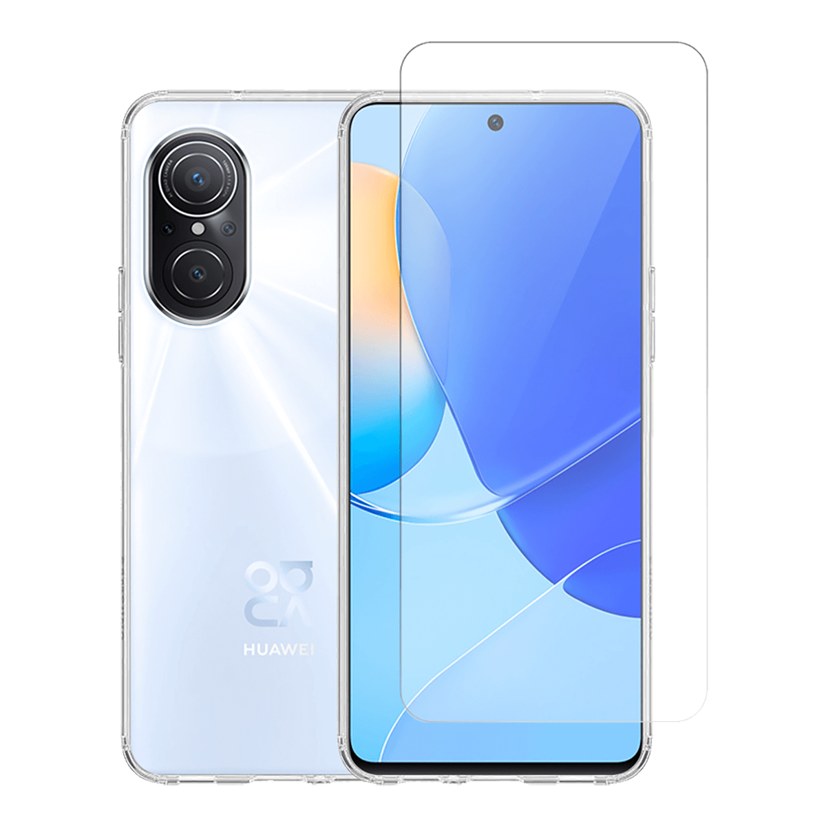 Διάφανη Θήκη + Γυαλί Προστασίας Οθόνης COSY για HUAWEI Nova SE