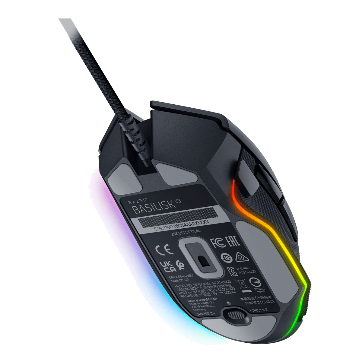 Ενσύρματο Gaming Ποντίκι RAZER Basilisk V3 - 3