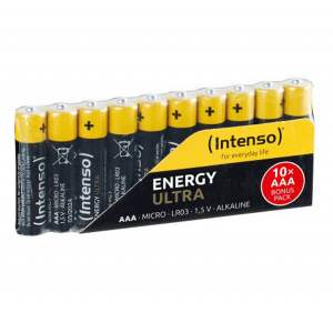 Αλκαλικές Μπαταρίες ΙΝΤΕΝSO Energy Ultra LR03 AAA (10 Τεμάχια)