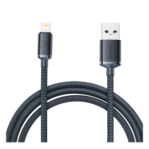 Καλώδιο BASEUS Crystal Shine USB-A σε Lightning 2.4A 2 Μέτρα