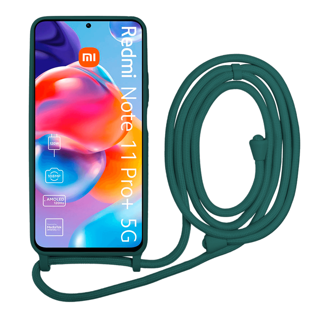 Θήκη Lace COSY για XIAOMI Redmi Note 11 Pro+ Σκούρο Πράσινο - 3