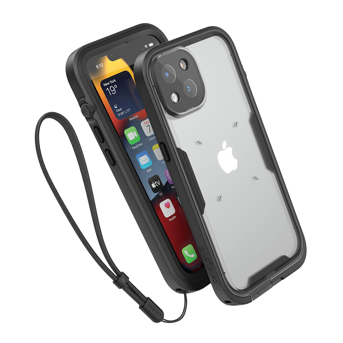 Αδιάβροχη Θήκη CATALYST Total Protection για iPhone 13 Μαύρη - 2