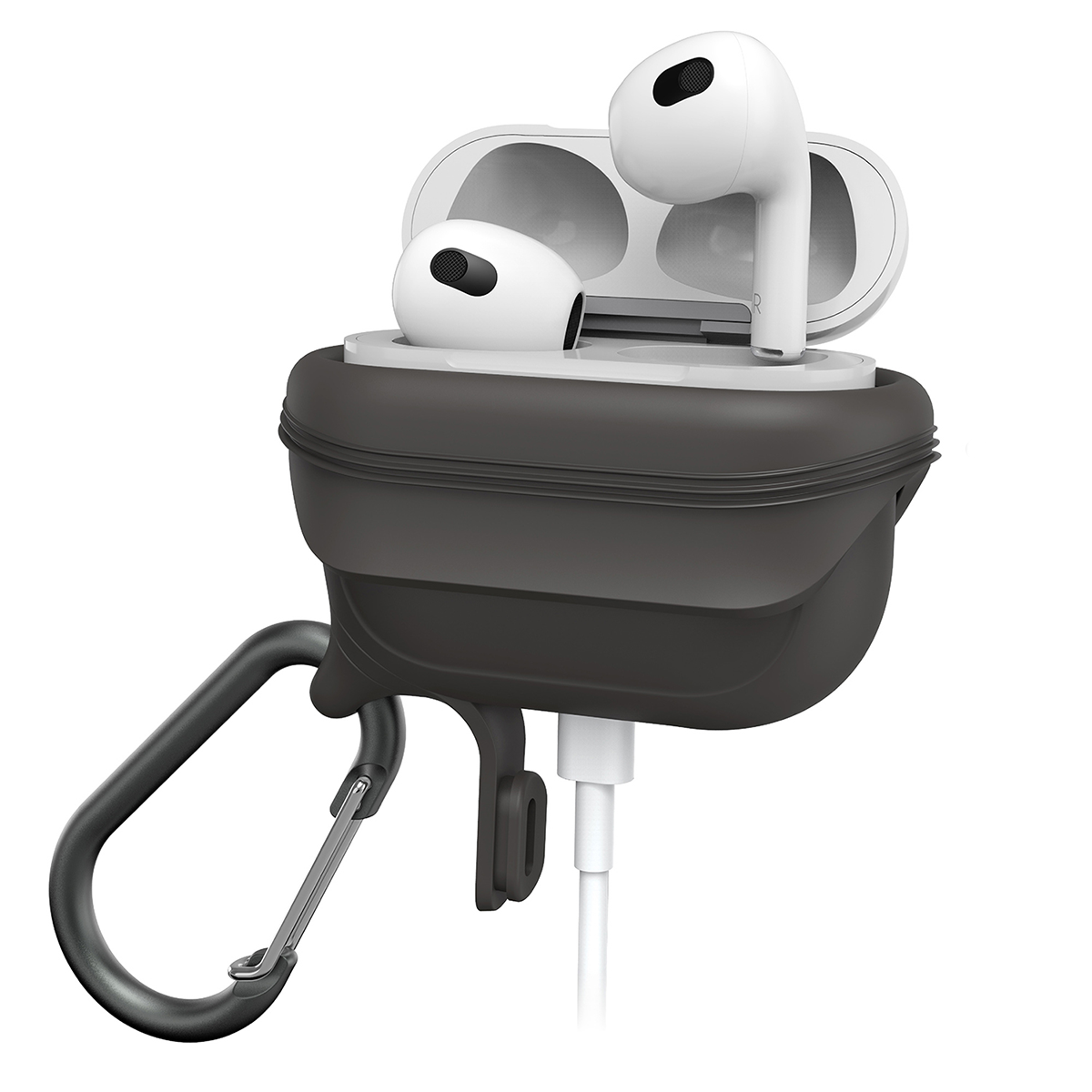 Αδιάβροχη Θήκη CATALYST Influence για AirPods 3rd Generation Γκρι - 2